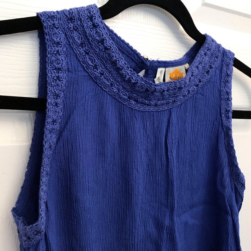 Blue Tank